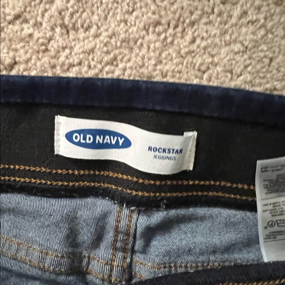 Old Navy Rockstar Jeggings Size 8 - Picture 2 of 4